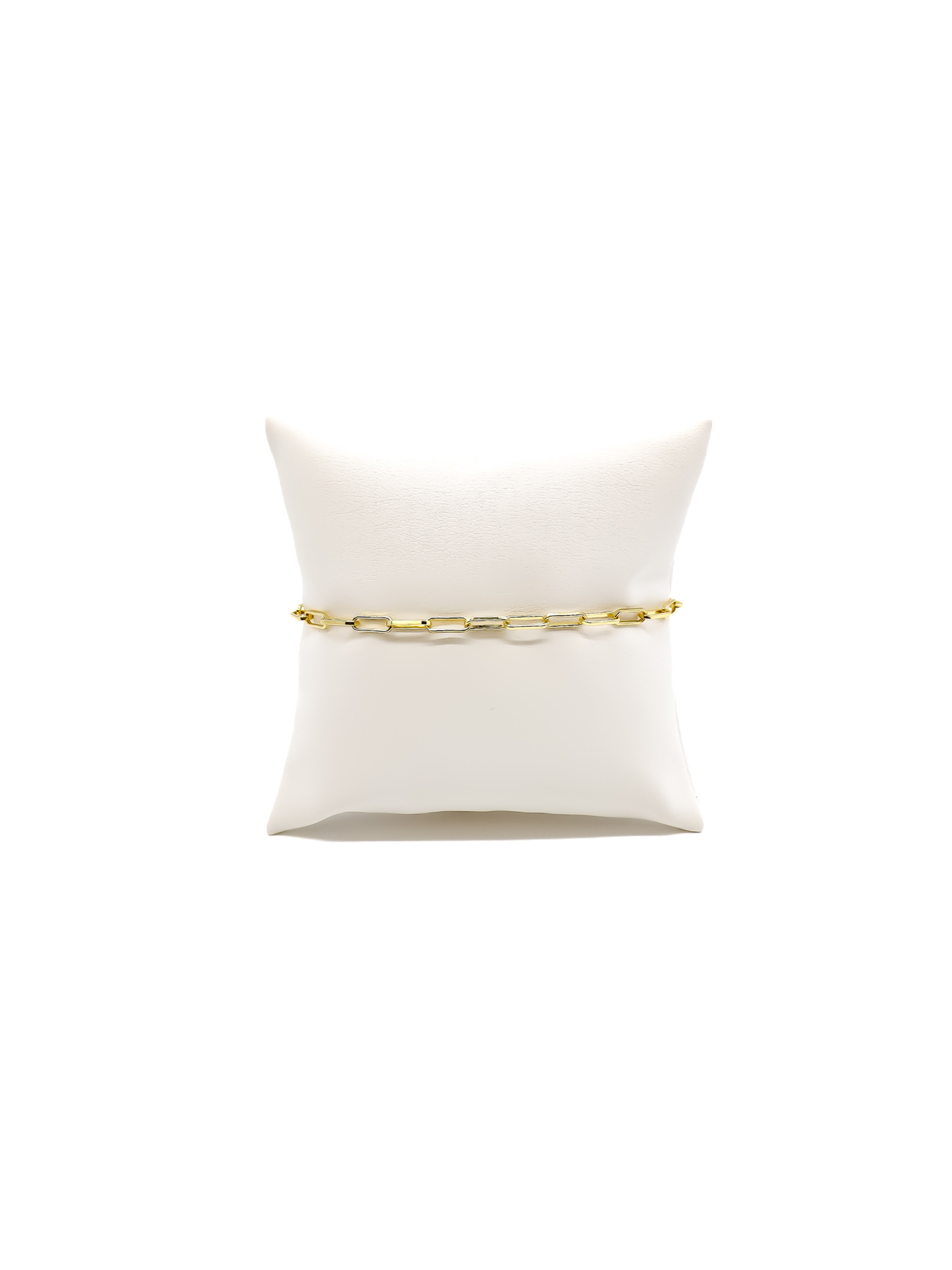 ashley paperclip chain charm bracelet | 6.5 inch