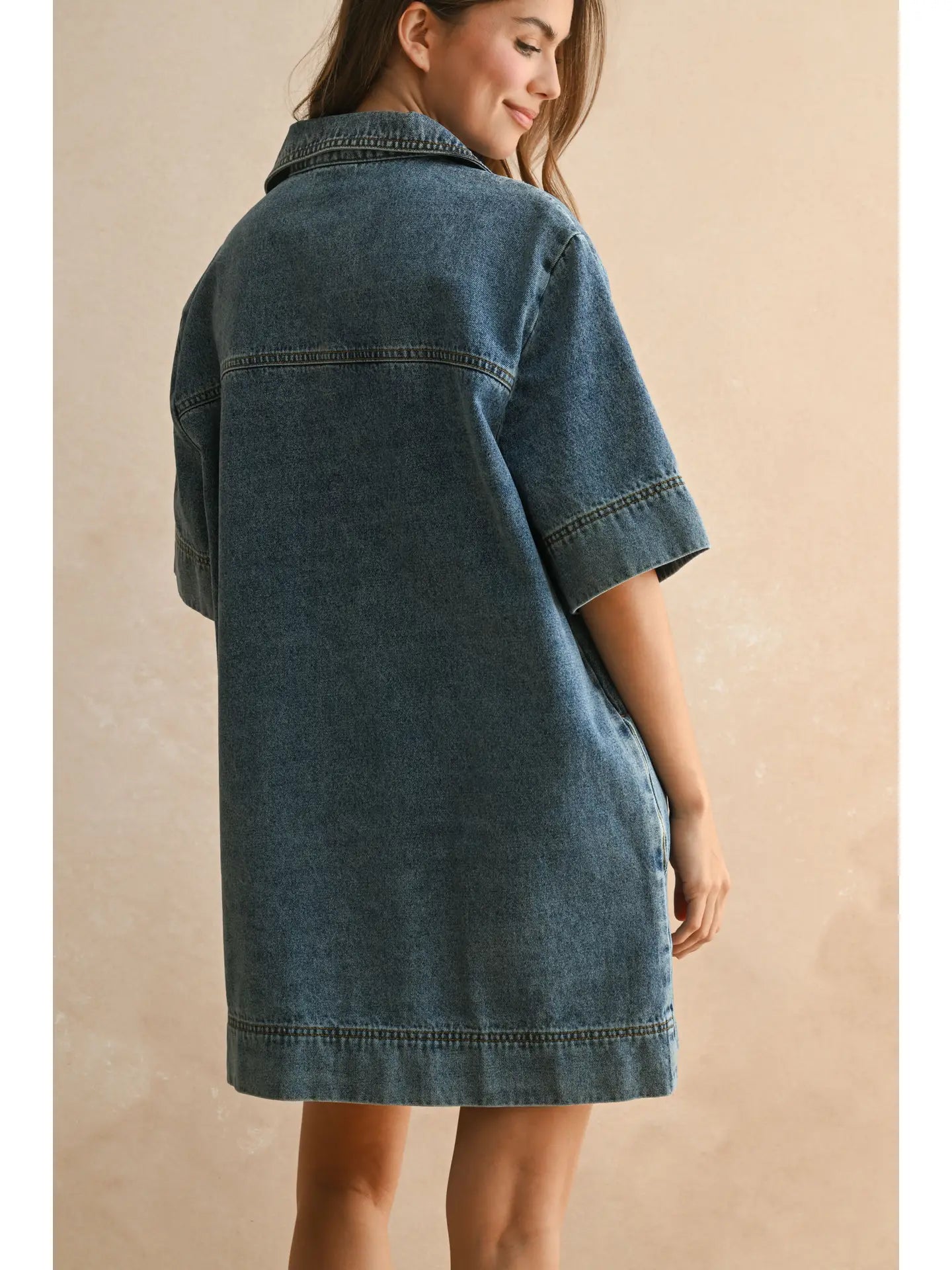 margo denim dress