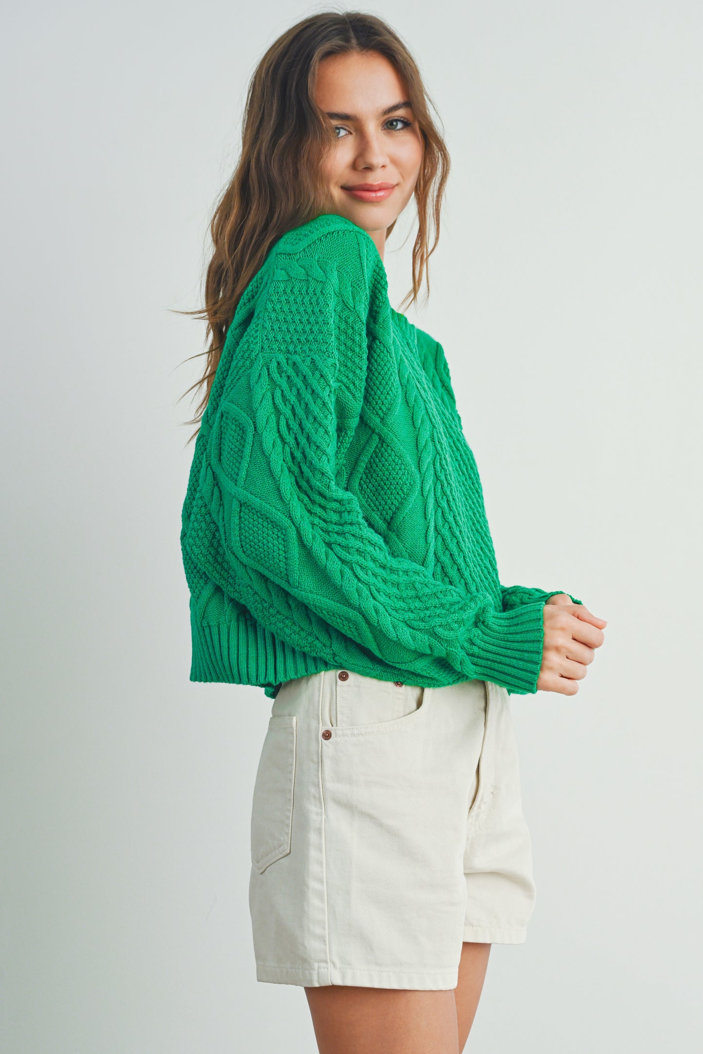 ivy crewneck sweater