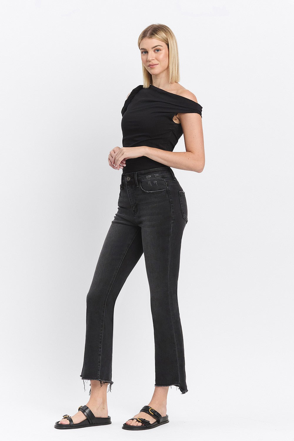 sidney kick flare jean