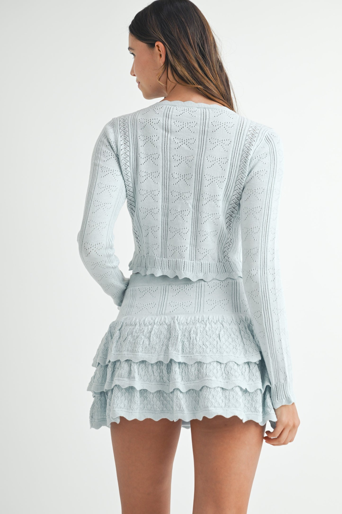 bow ruffle set