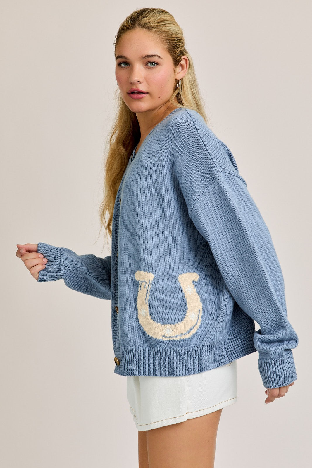horseshoe cardigan