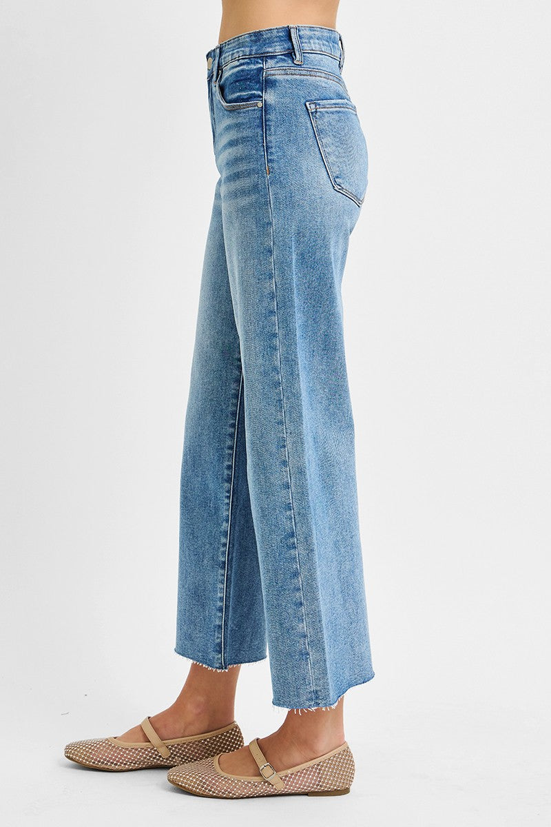 sloan wide leg jean