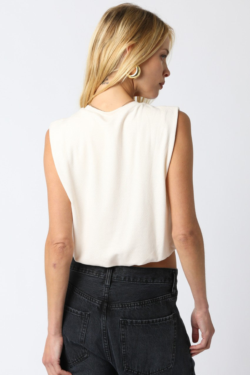 serena cropped tank