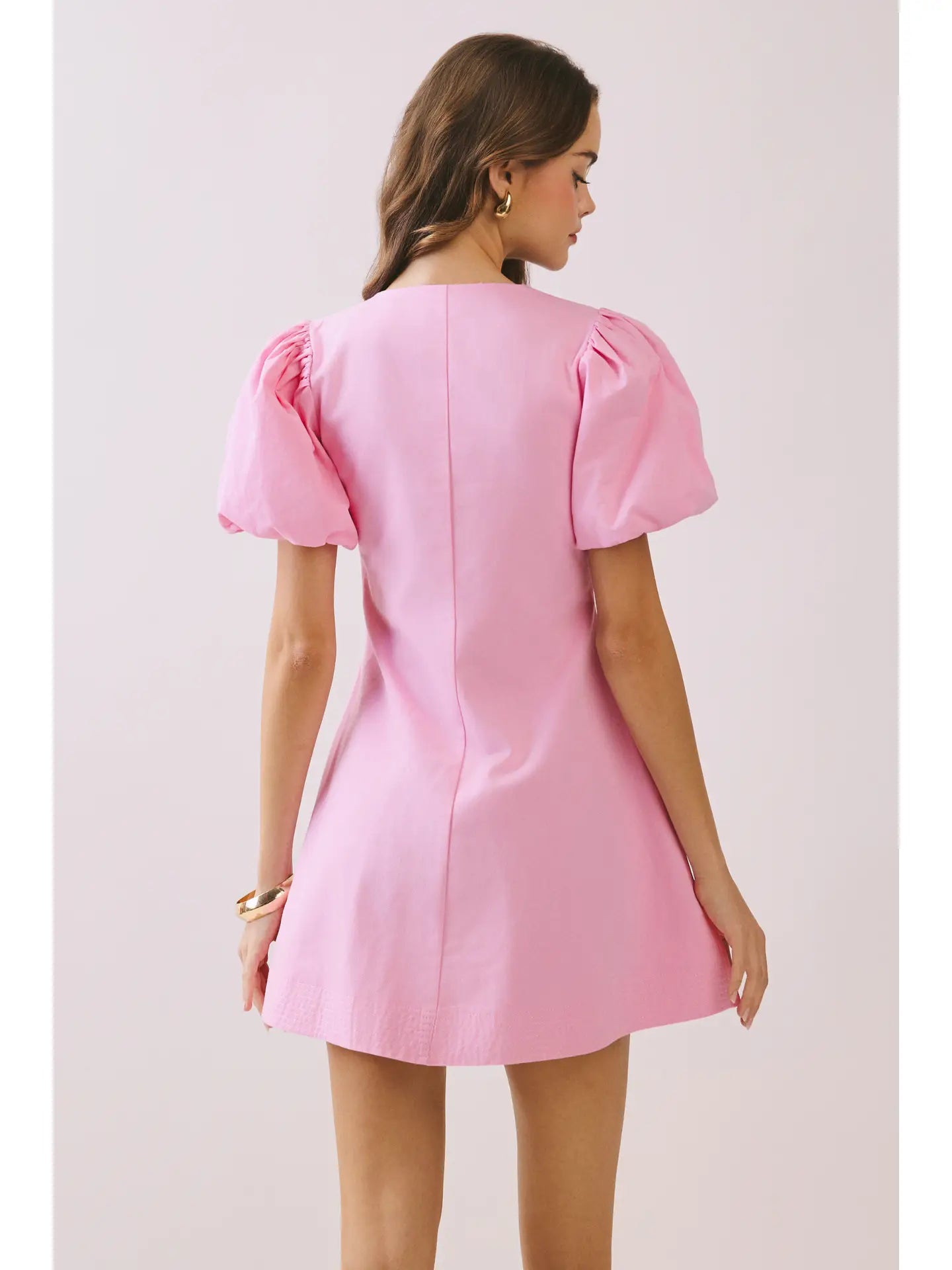 cecelia puff sleeve dress