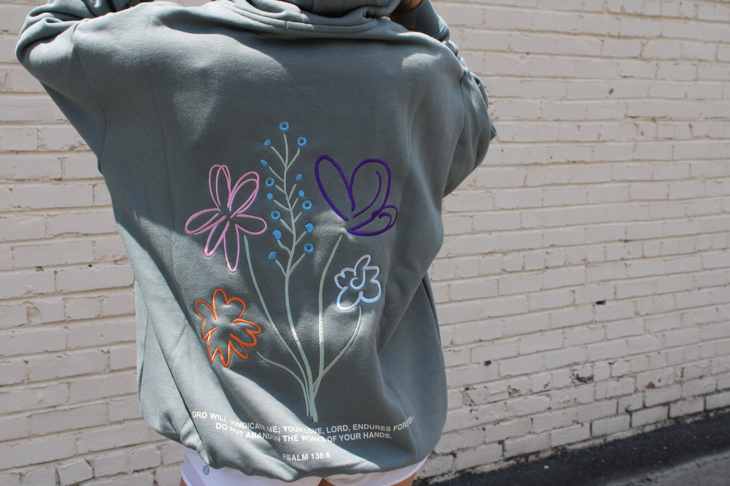 God's still working hoodie