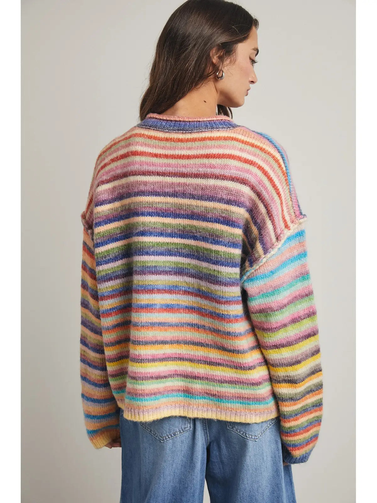 rainbow road cardigan