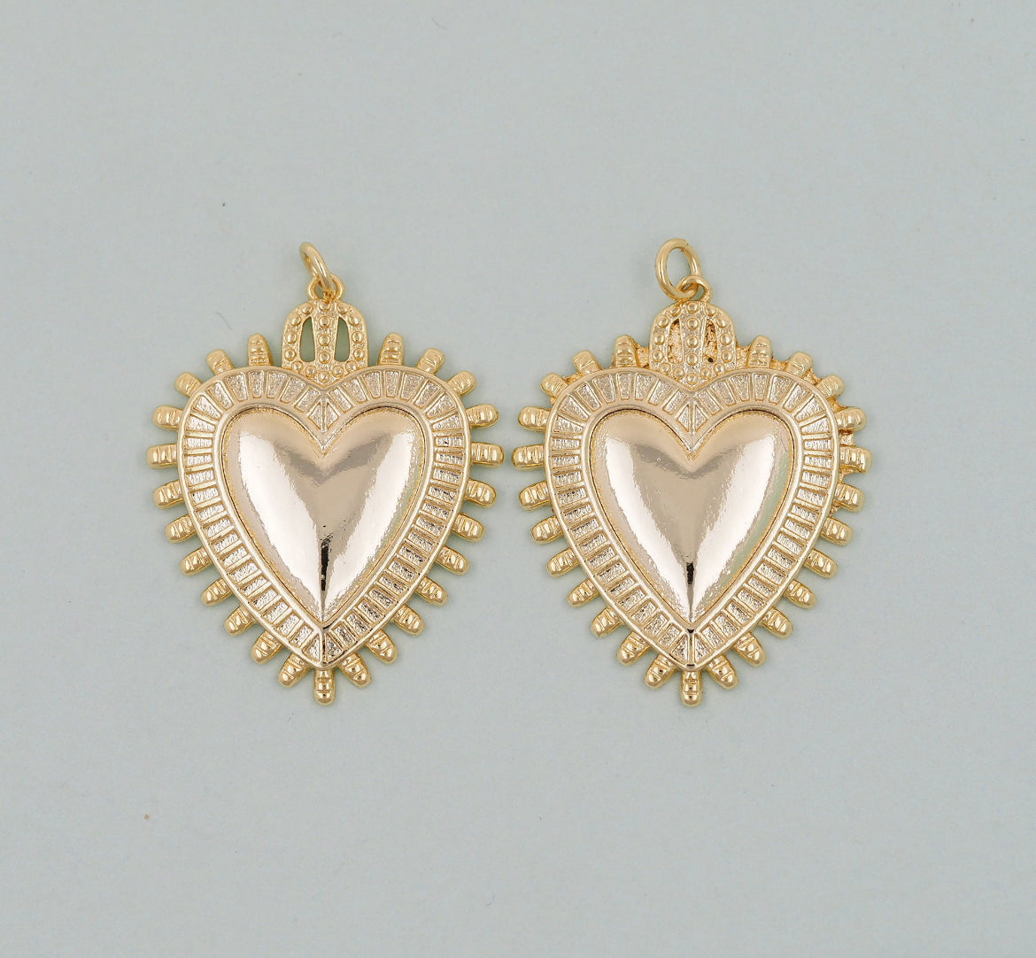 gold heart charm