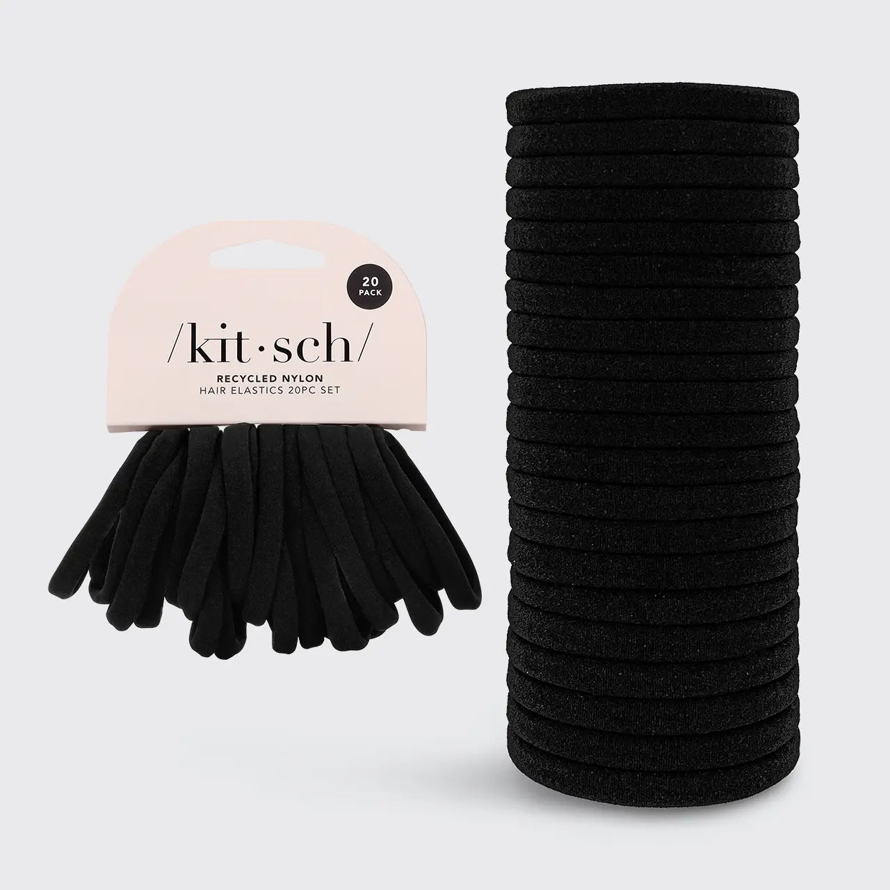 black hair ties