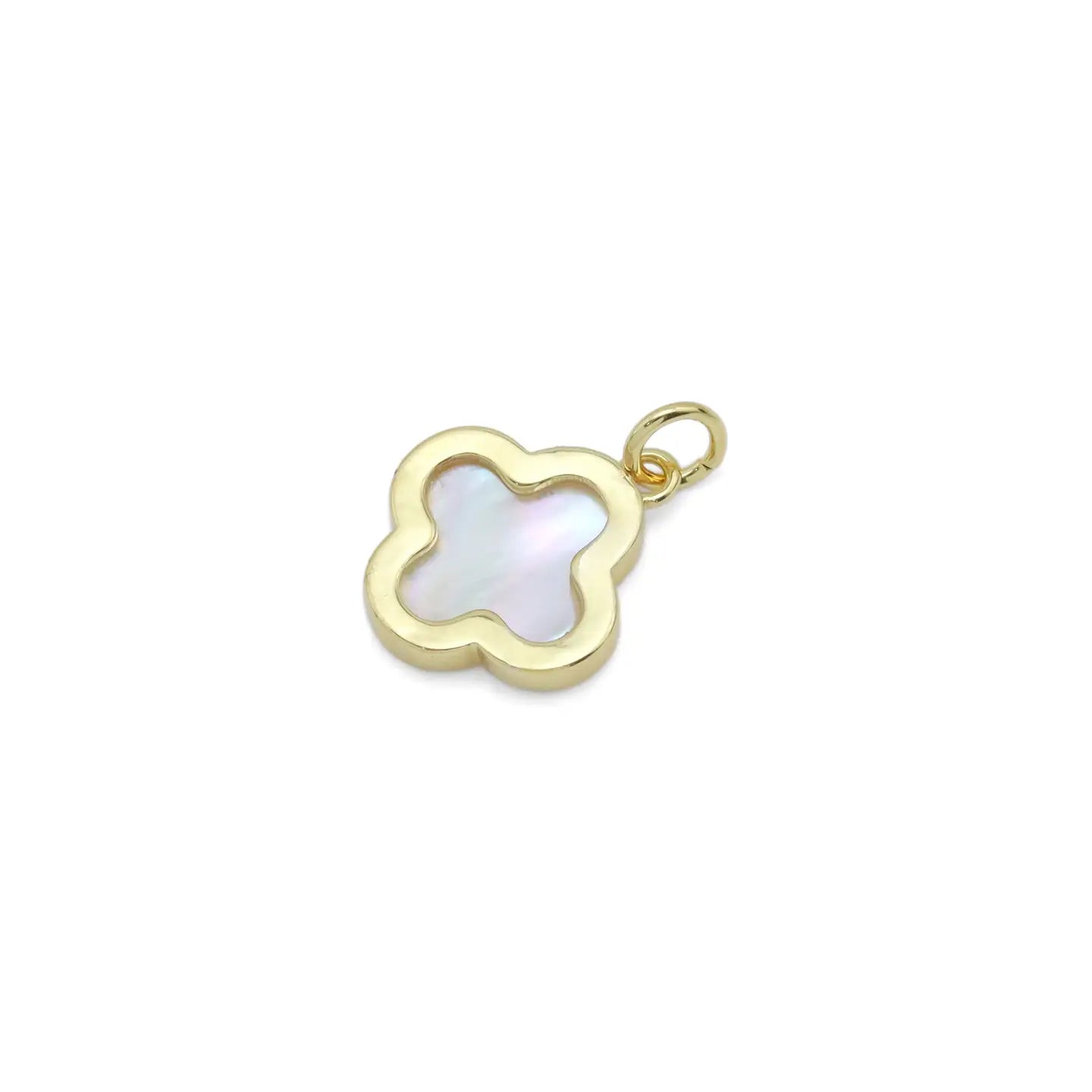 pearl clover charm