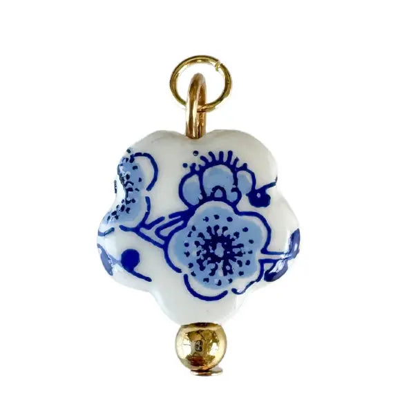 vintage flower charms