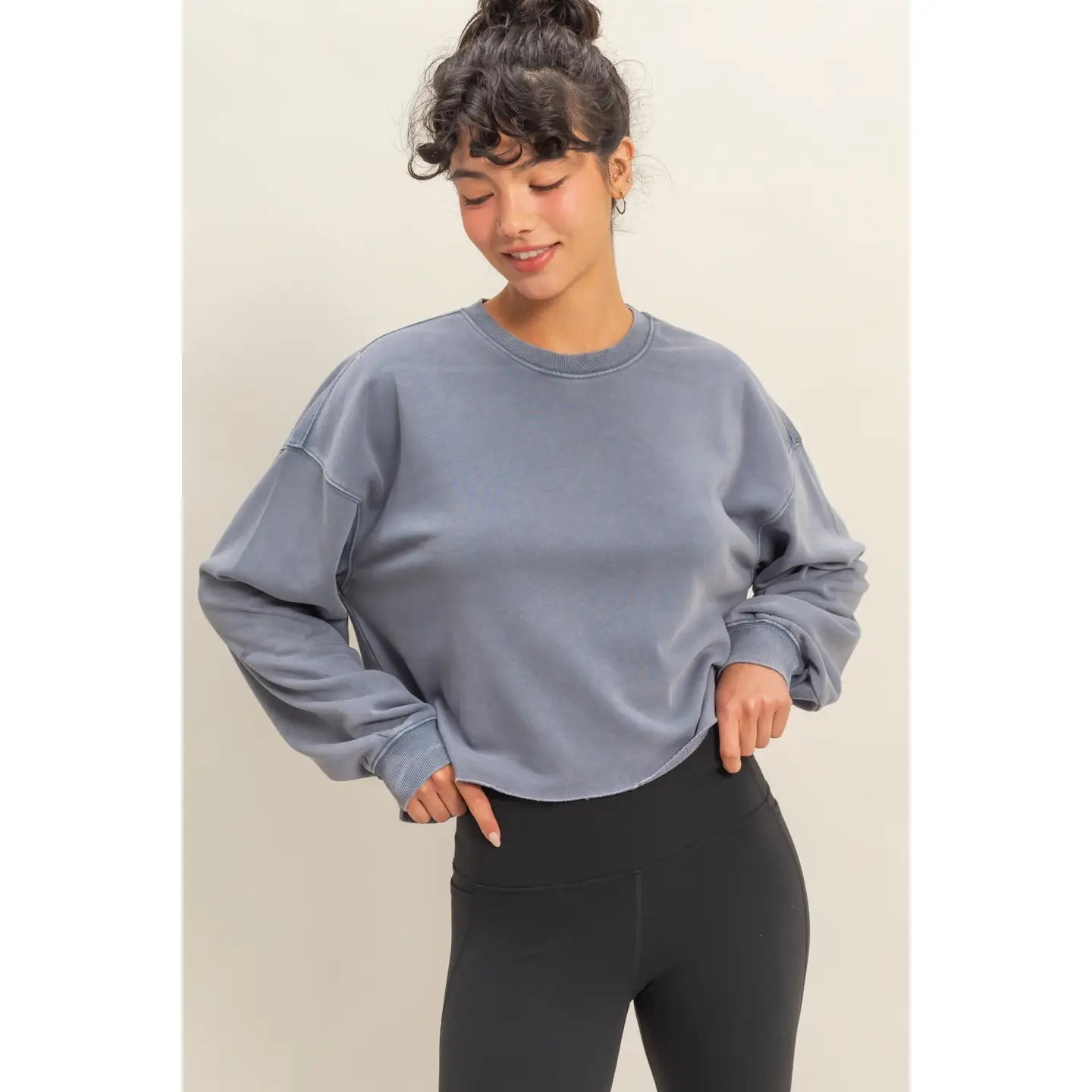 elaine cropped sweatshirt