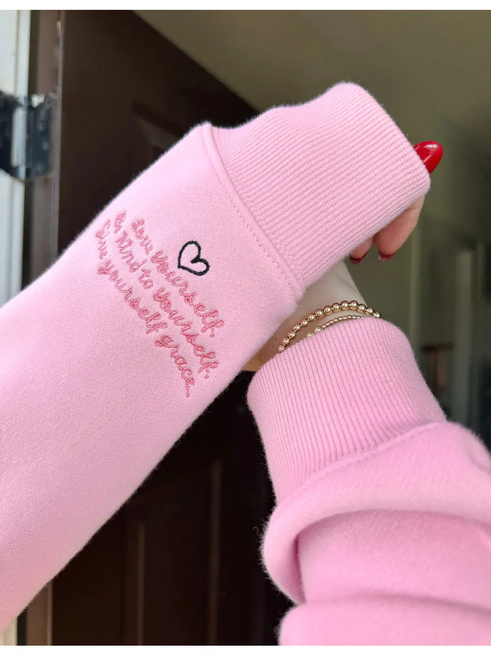 love yourself hoodie