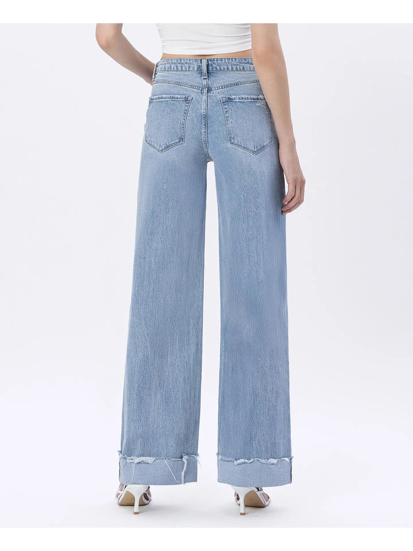 reagan cuffed jean