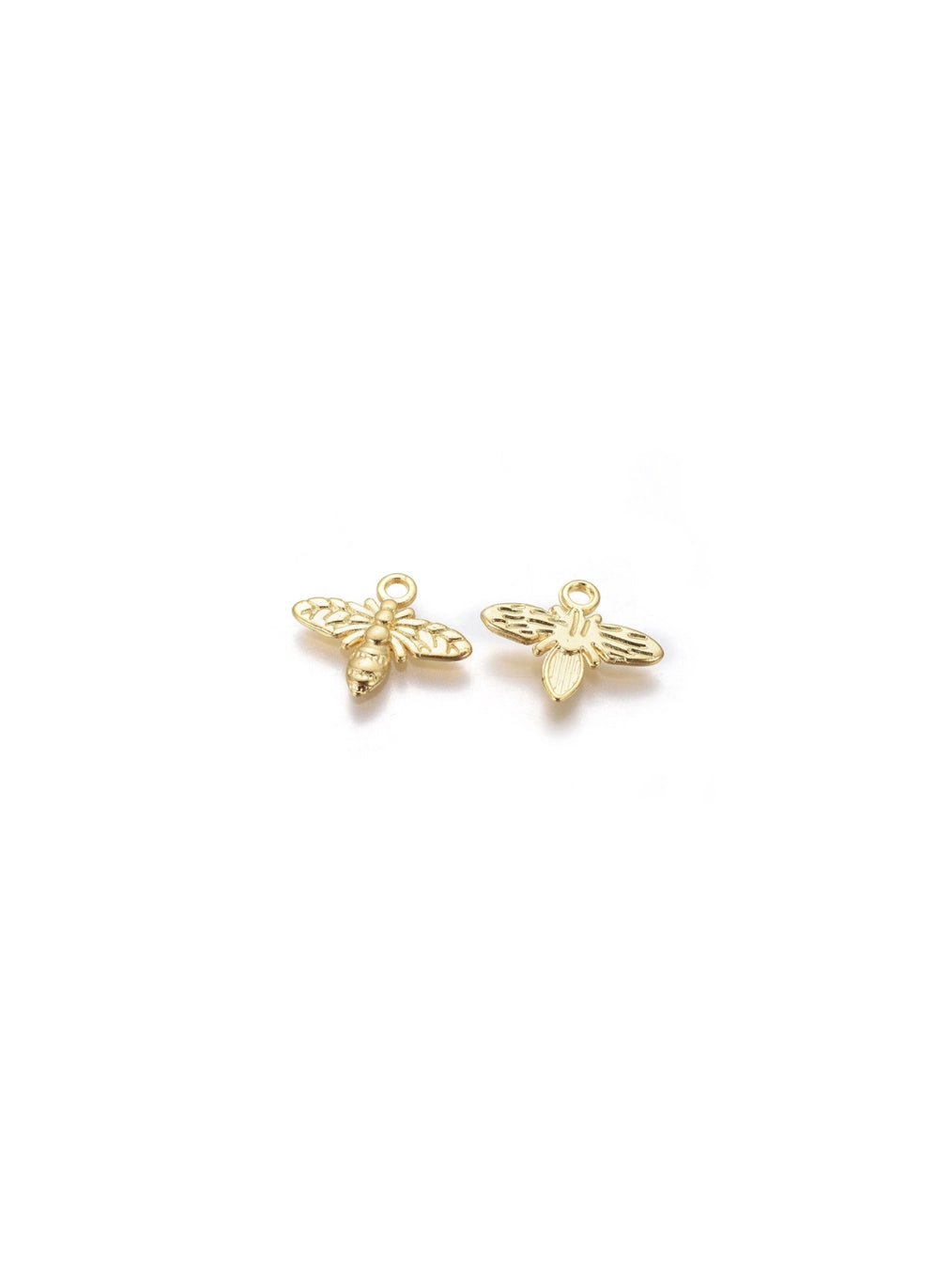 flat bee charm