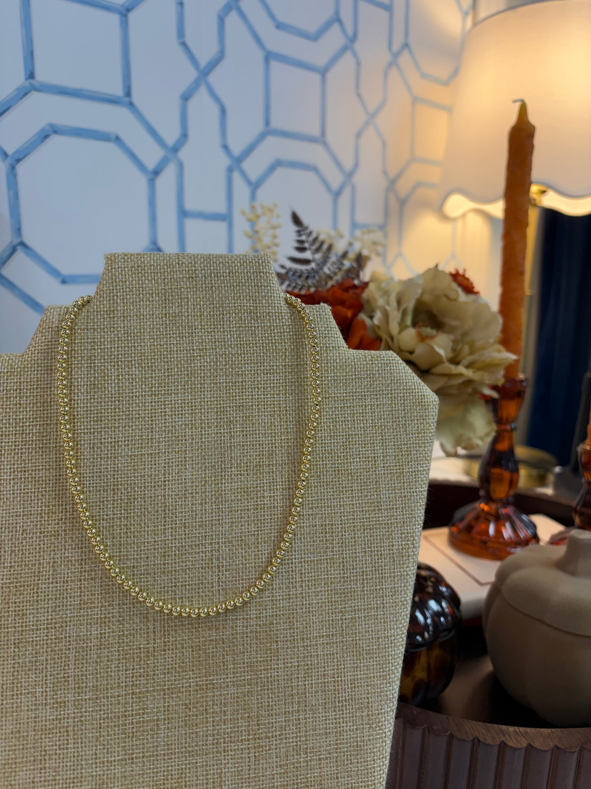 stella beaded necklace
