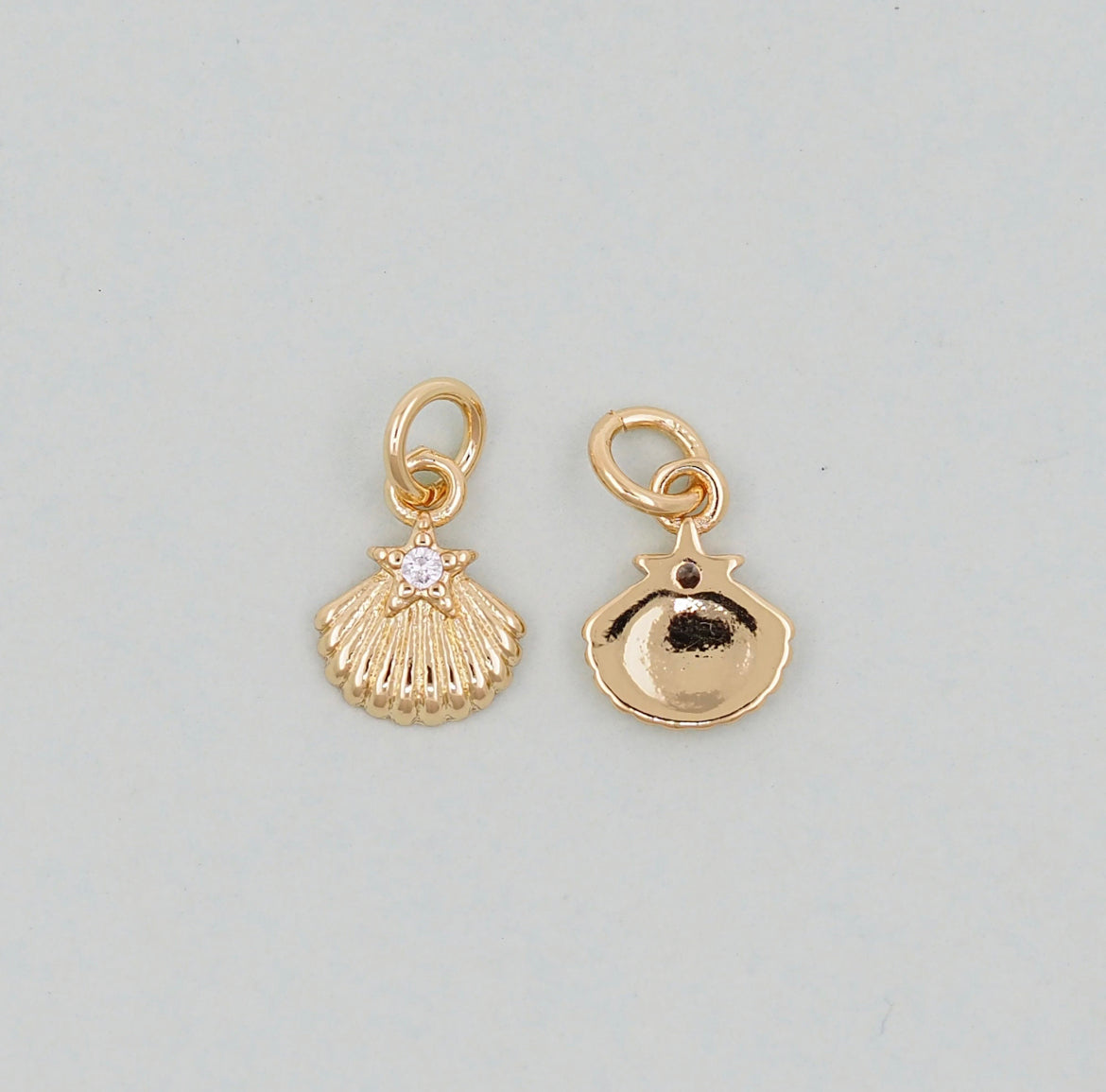 mini shell charm