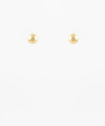 6mm gold ball studs