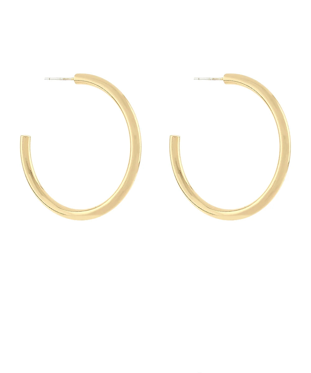 30mm gold hoops
