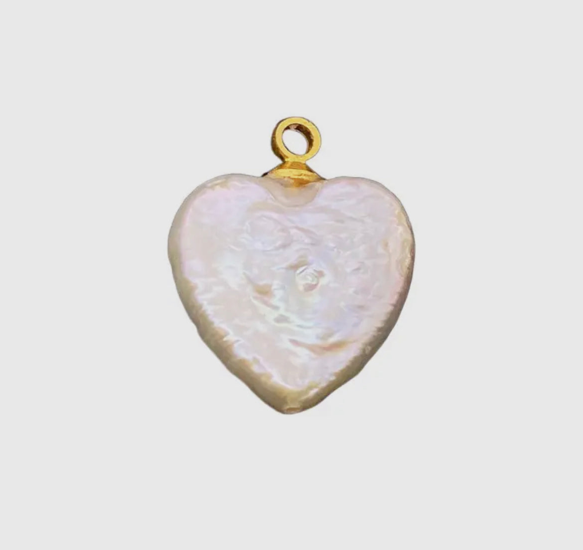 natural pearl charm