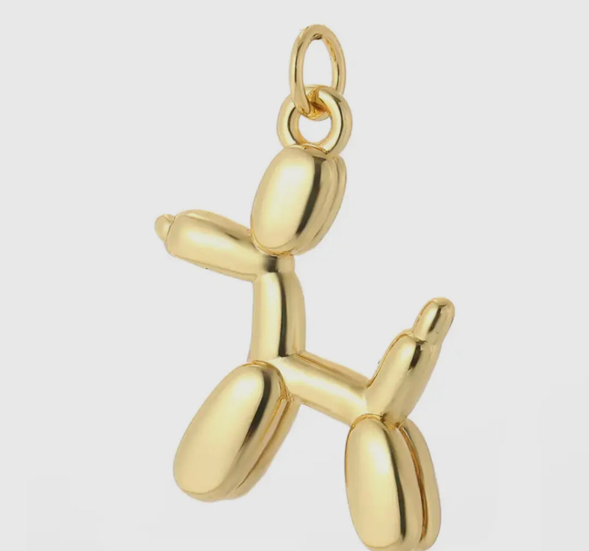 balloon dog charm