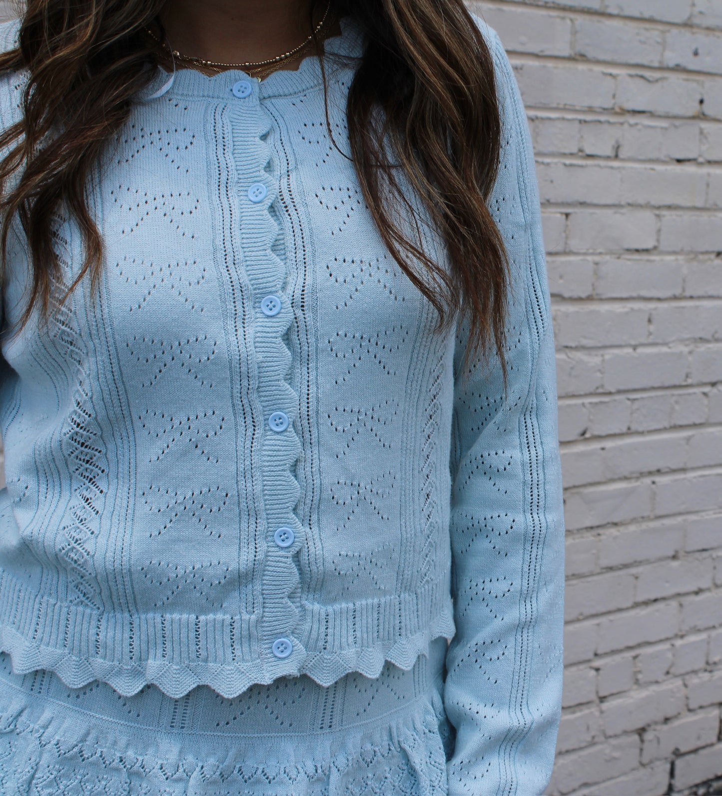 bow ruffle set