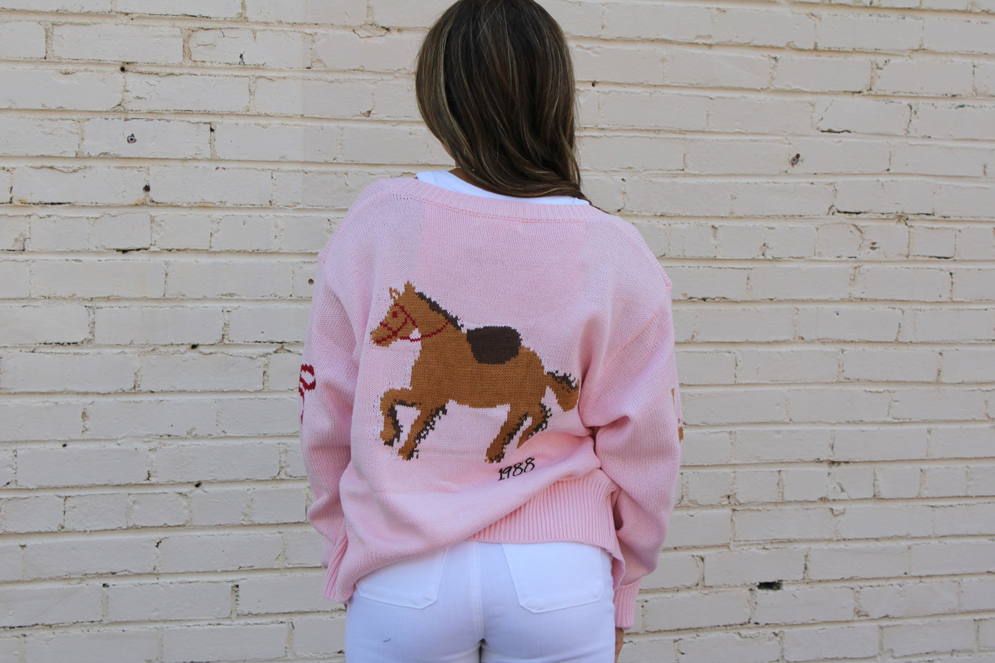 lillian horse cardi
