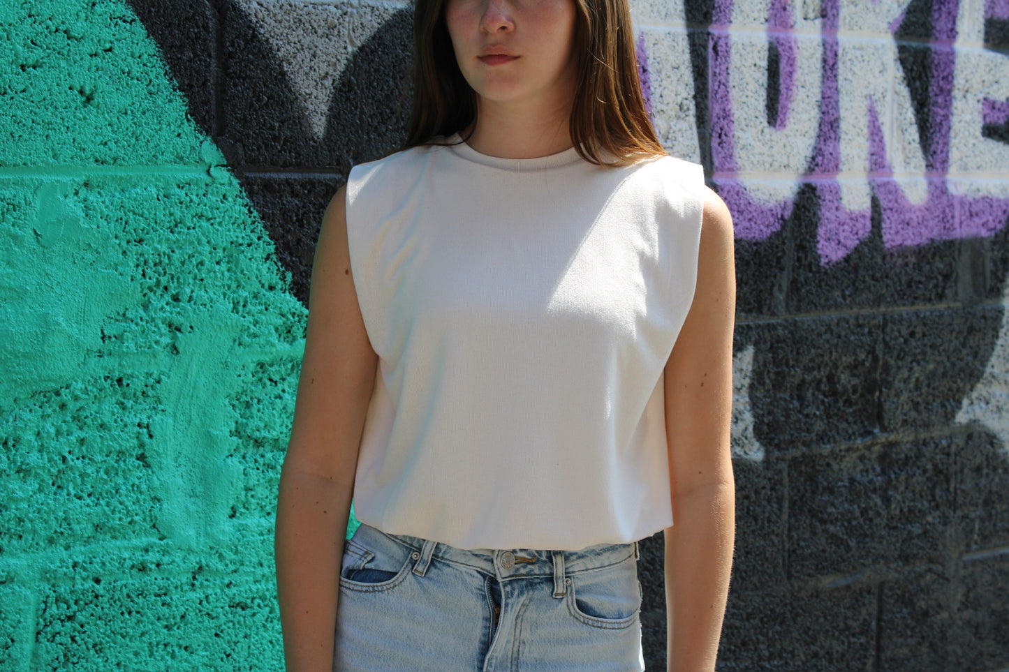 serena cropped tank