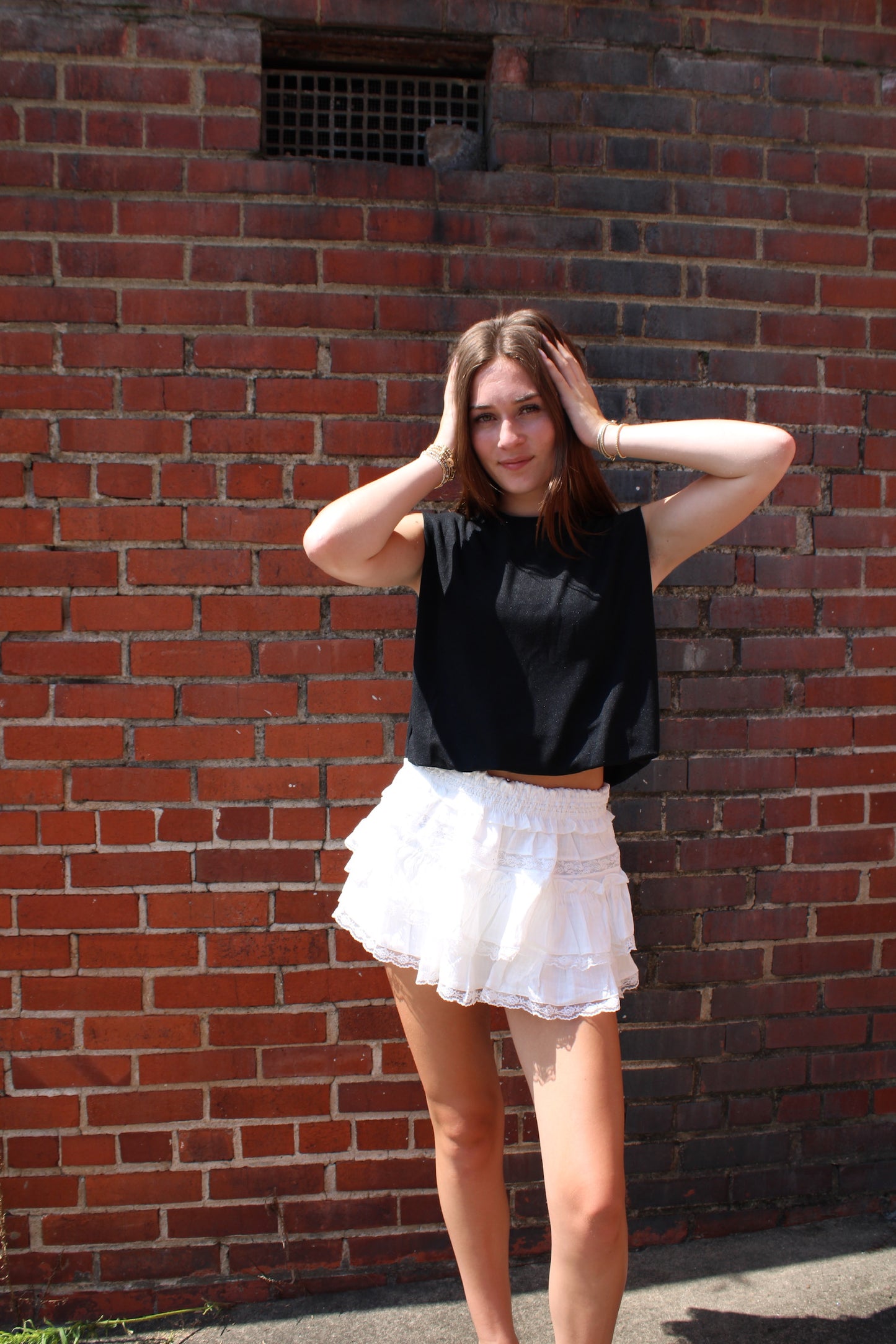 serena cropped tank