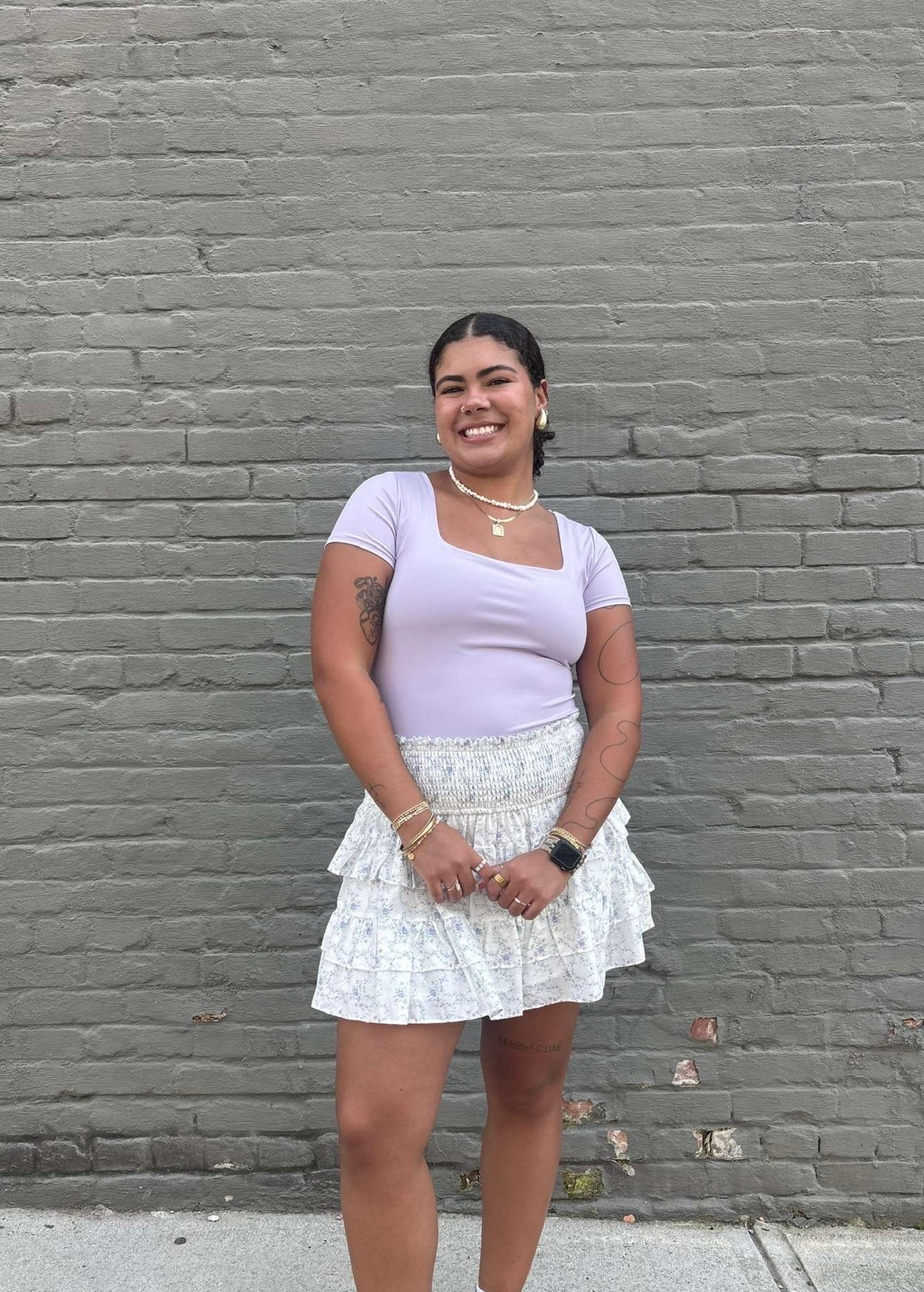 veda mini skirt