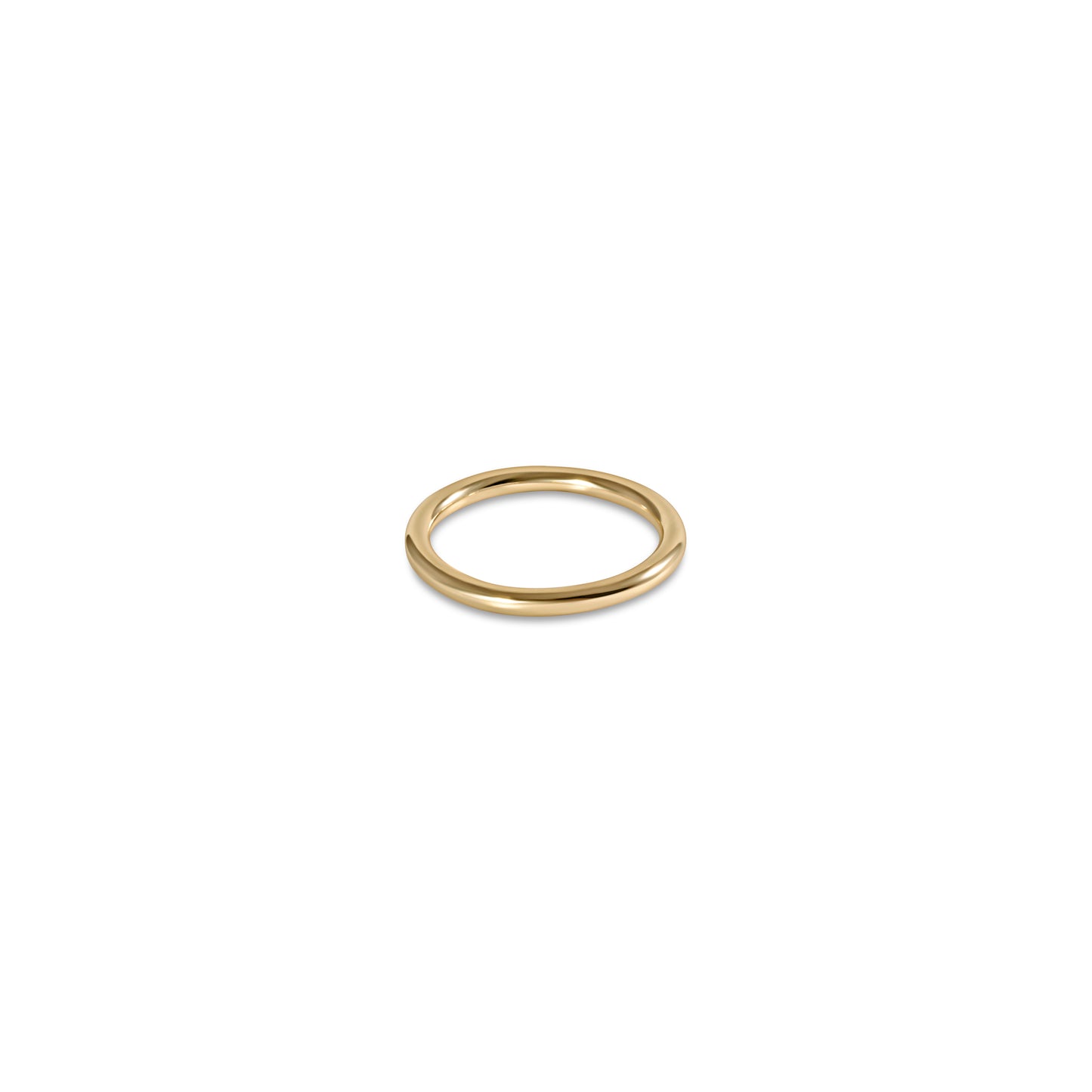 classic gold band ring