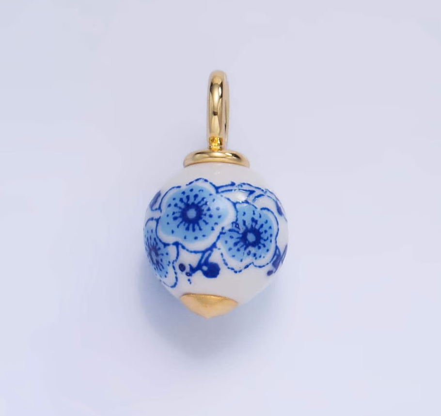 chinoiserie ball charm