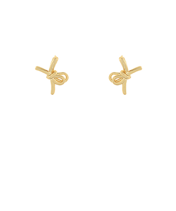 tie earrings