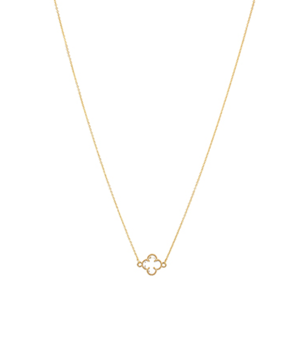 clover pendent necklace