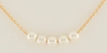 5 pearl necklace