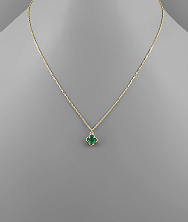 clover necklace