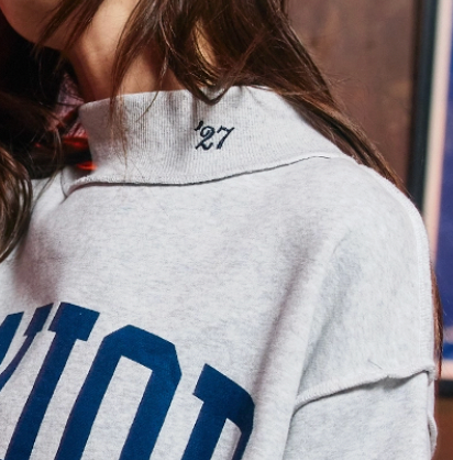 senior reversible mock neck