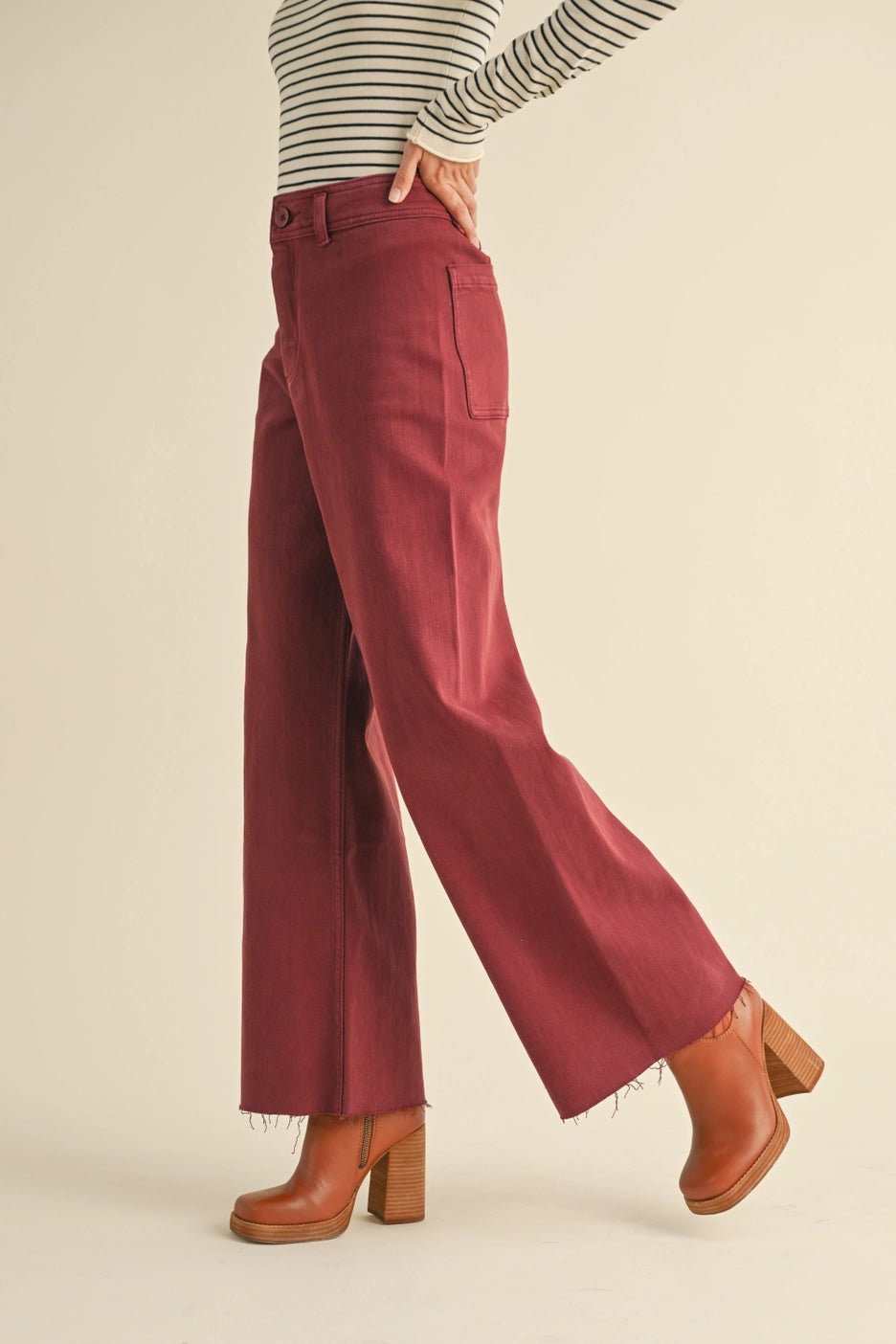 kali wide leg jean