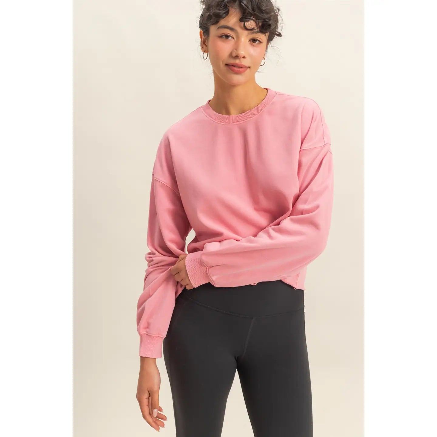 elaine cropped sweatshirt