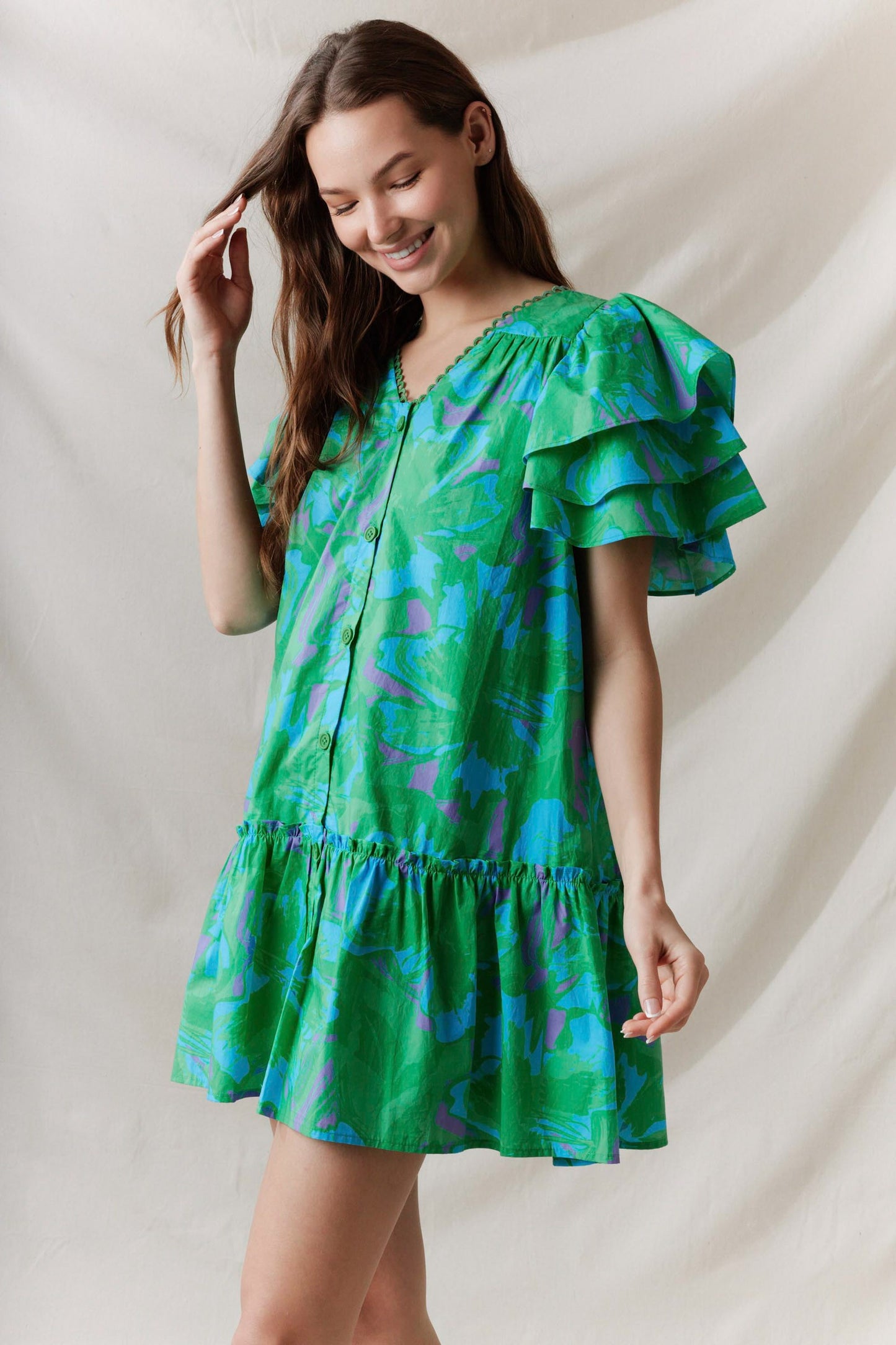 garden party mini dress