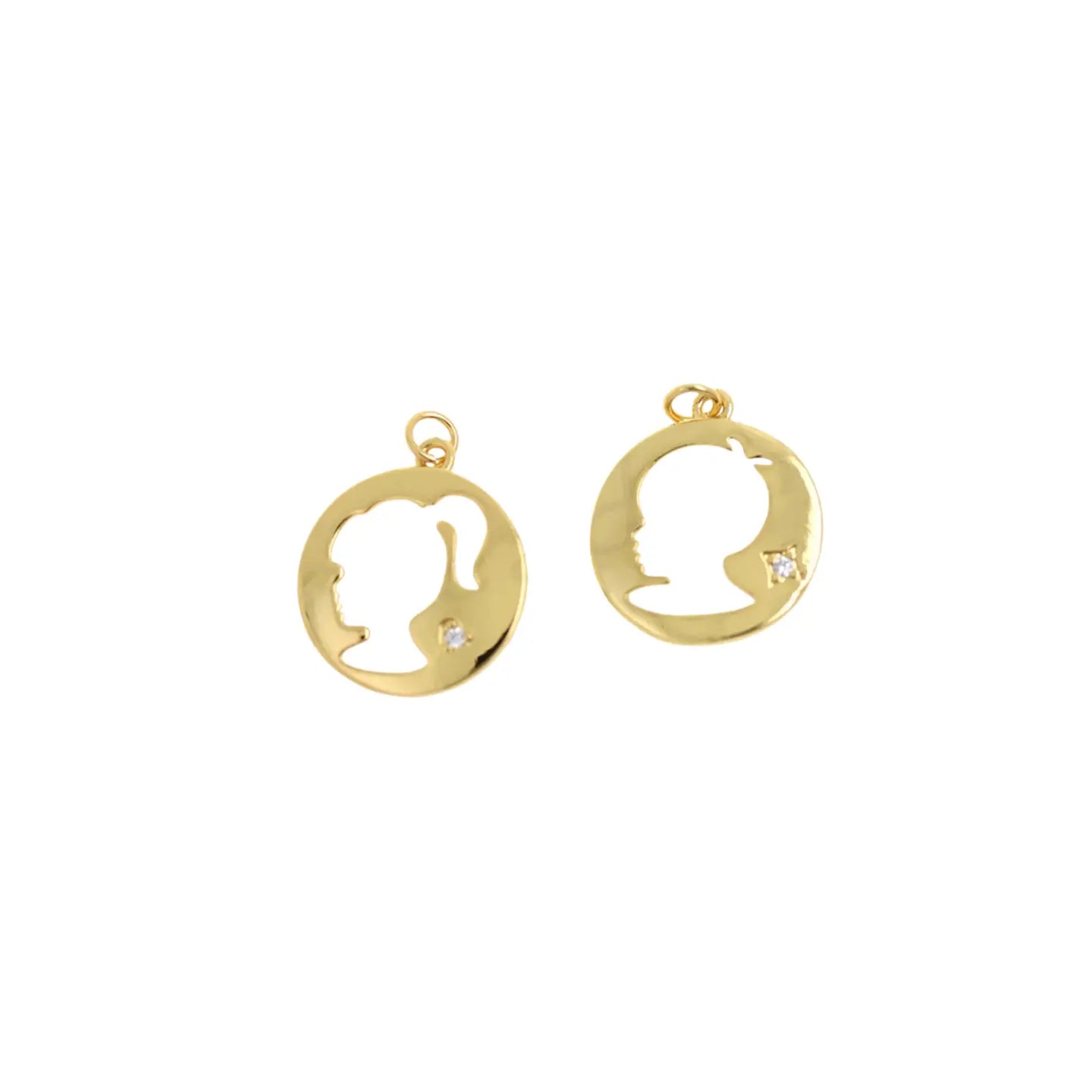 silhouette charm