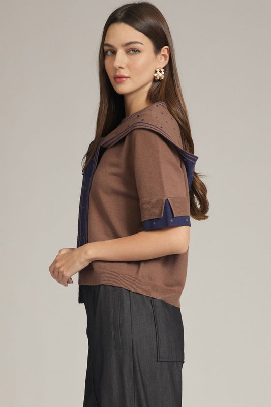 harlow tie sweater