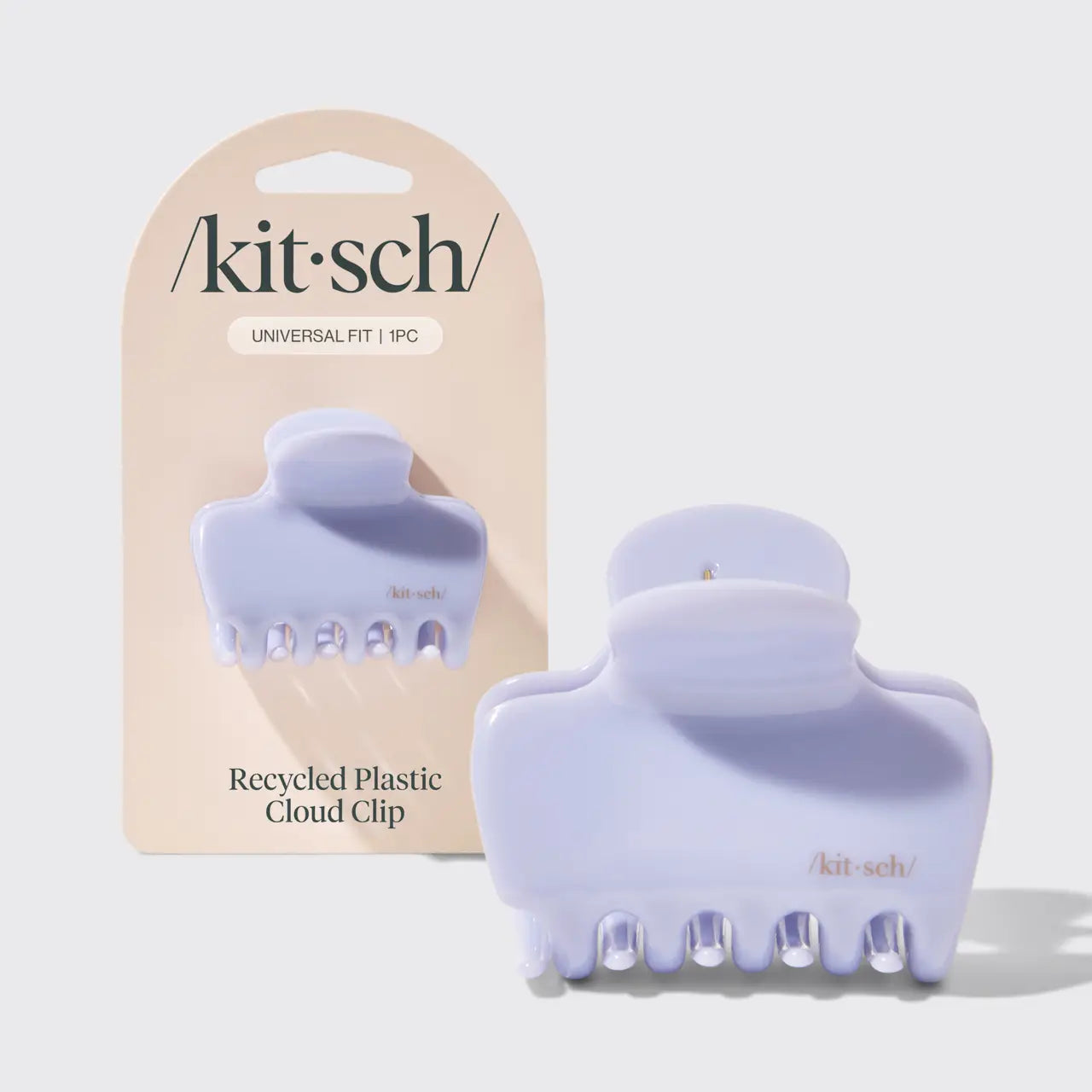 medium claw clip- light blue