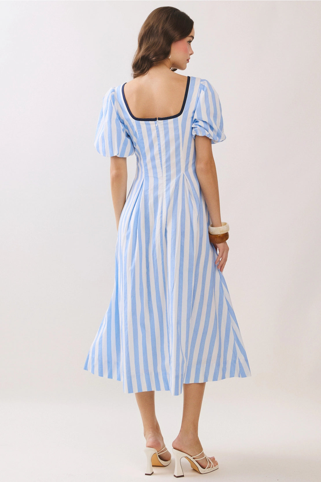 sara striped dress