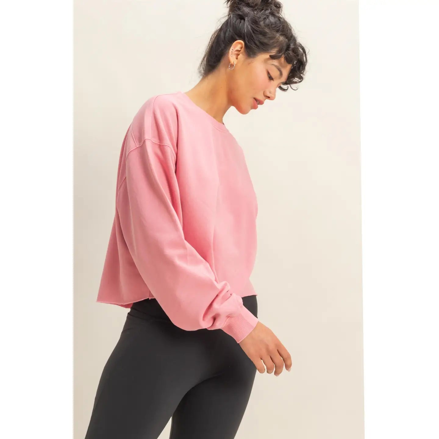 elaine cropped sweatshirt