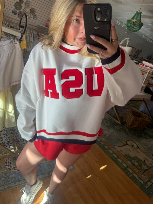usa mock neck