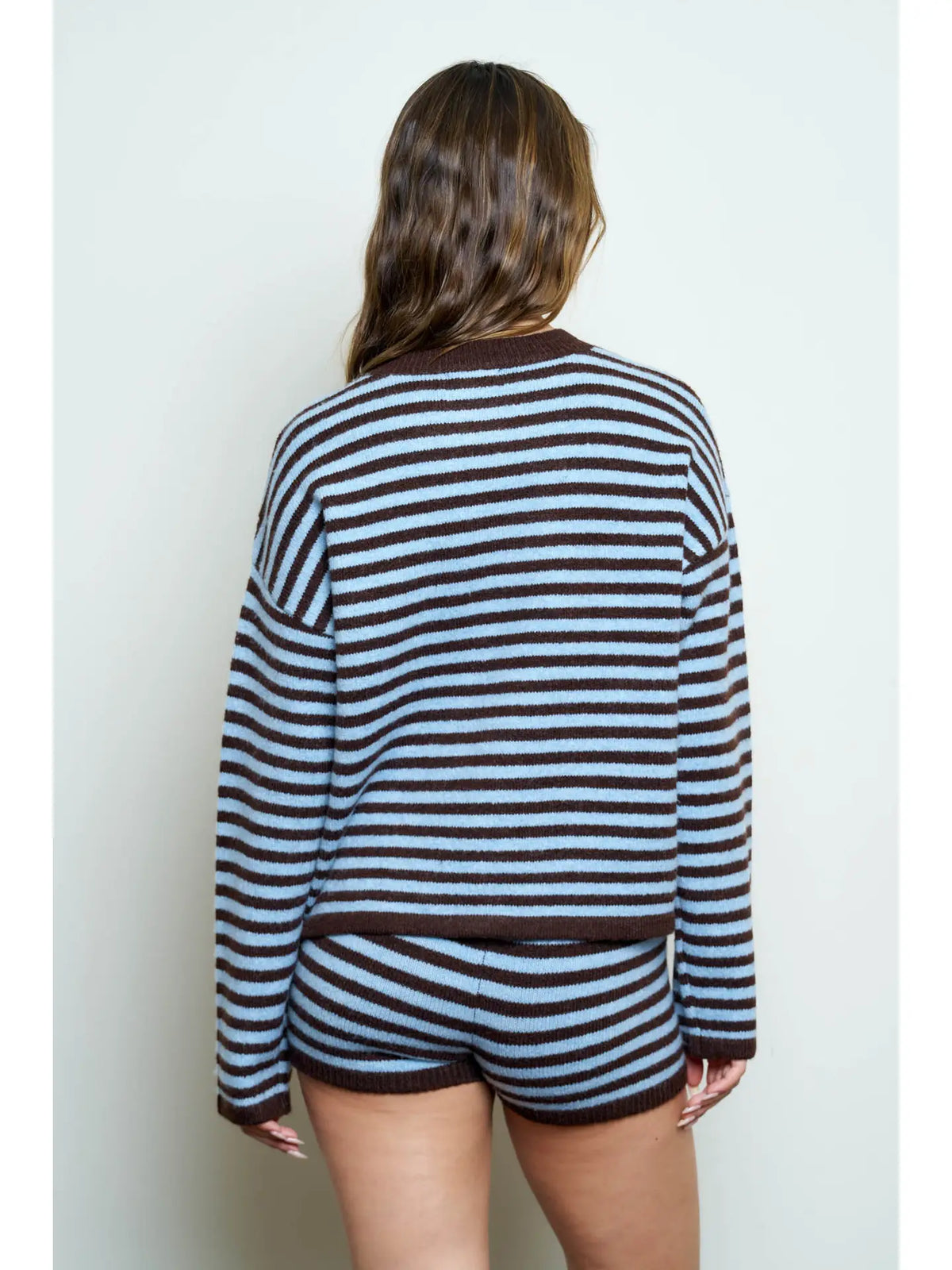 stevie striped cardigan