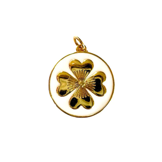 lucky clover charm