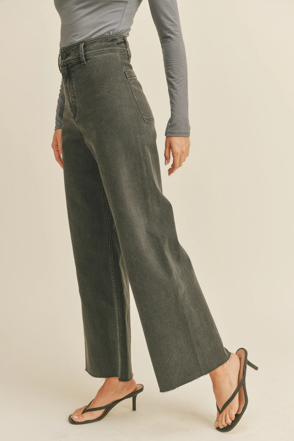 kali wide leg jean