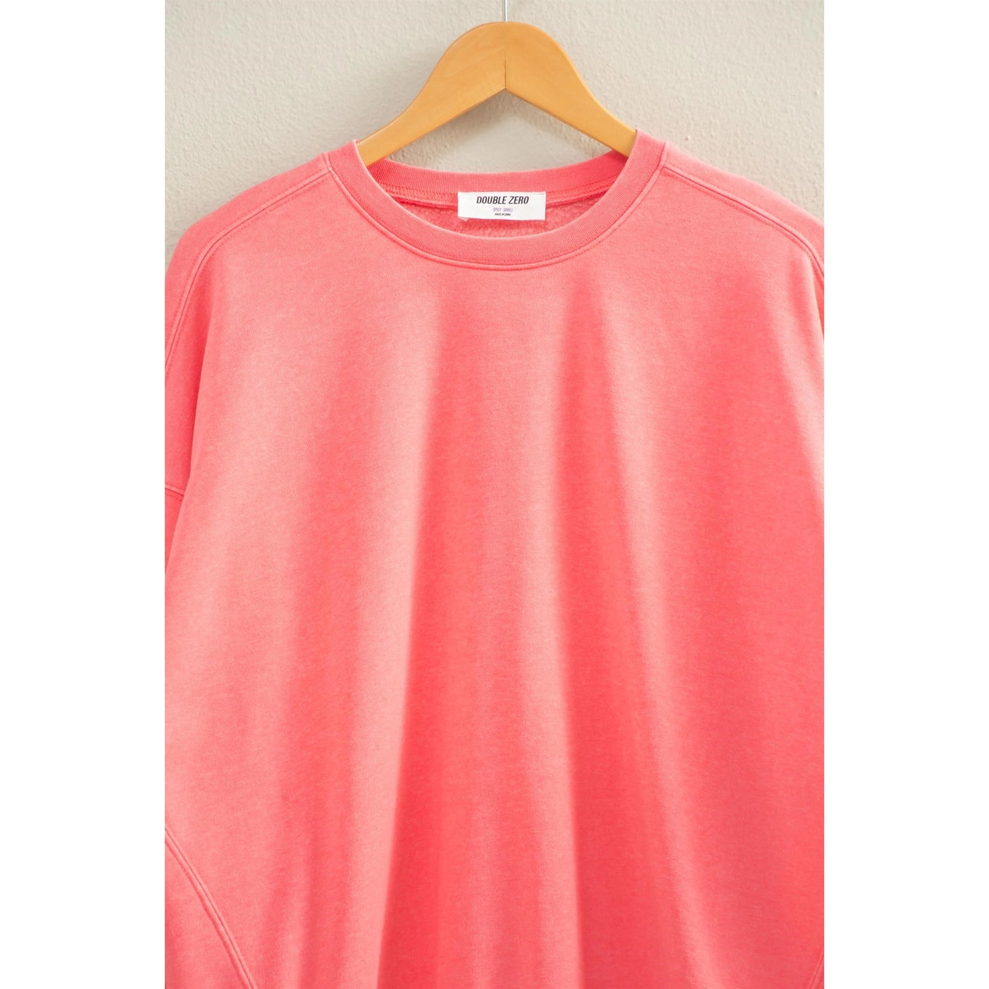 miley oversized crewneck